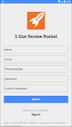 5 Star Review Rocket ภาพหน้าจอ 2