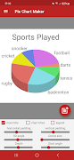 Pie Chart Maker स्क्रीनशॉट 1