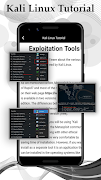 برنامه‌نما Learn Kali Linux - Linux Tutorial عکس از صفحه