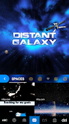 Distantgalaxy Tastatur-Thema Screenshot 2