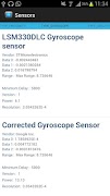 برنامه‌نما Sensors عکس از صفحه