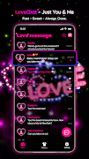 Love Messages: Text SMS plakat