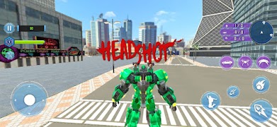 Robot War Transform: Gangster imagem de tela 1