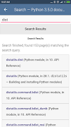 Documentation for Python 3.5 capture d'écran 5