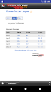 Pointstreak Mobile ảnh chụp màn hình 1