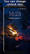 Fire Lock Screen اسکرین شاٹ 2