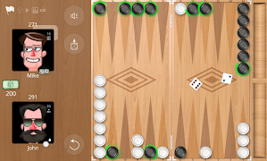 Backgammon Online تصوير الشاشة 2