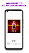 4 Schermata FF Redeem Codes - Get Dimonds.