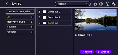 IPTV Smarters LIVE screenshot 2