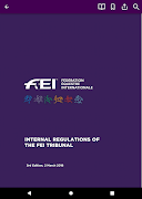 FEI RuleApp imagem de tela 6