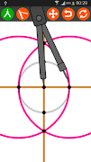 برنامه‌نما Compass Ruler عکس از صفحه