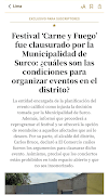 El Comercio Perú screenshot 1