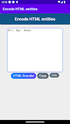 Encode HTML entities & entity screenshot 3