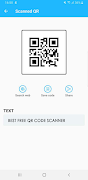 Free QR Code Reader and Barcode Reader ảnh chụp màn hình 2