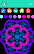 برنامهنما Paint page - Pattern Draw app عکس از صفحه