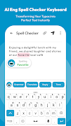AI Eng Spell Checker Keyboard โปสเตอร์