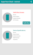 Super Root Check - Android پوسٹر