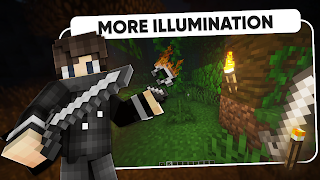 Realistic Torch: Minecraft Mod 截图 2