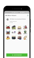 Car Conversational Stickers captura de pantalla 3
