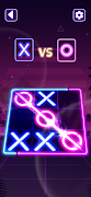Tic Tac Toe Glow Online Game syot layar 1