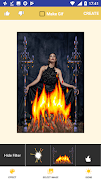 برنامه‌نما Photo effects theme fire عکس از صفحه