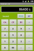 時間電卓 timeCalc Lite 스크린샷 1