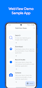 WebView Basic Sample Demo स्क्रीनशॉट 1