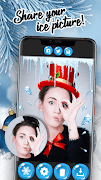 Snowflakes Photo Editor screenshot 4