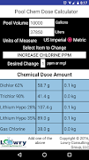 Pool Chem Dose Calculator screenshot 4