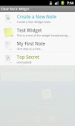 Clear Note Widget Sticky Notes স্ক্রিনশট 6