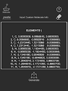 برنامه‌نما Molecule 3D عکس از صفحه