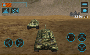 3 Schermata Tank Driving Simulator 3D