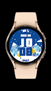 Winter Watch Face syot layar 7