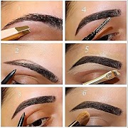 Eyebrow Tutorial Step By Step اسکرین شاٹ 1