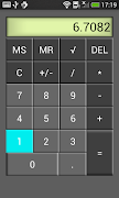 برنامه‌نما Simple calculator عکس از صفحه
