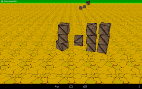 برنامه‌نما Bullet Physics 3D Sample عکس از صفحه