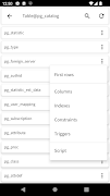 PostgreSQL Viewer স্ক্রিনশট 3