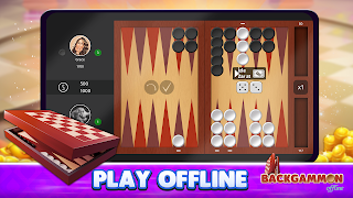 برنامه‌نما Backgammon Offline عکس از صفحه