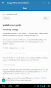 Python Scrapy documentation of ภาพหน้าจอ 3