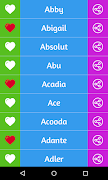 Pet Names Screenshot 1