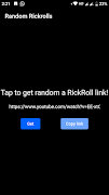 Random Rickroll Links Ekran Görüntüsü 4