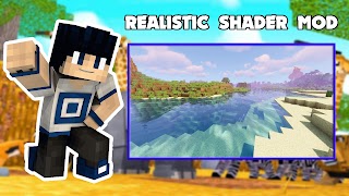 Realistic Shader Mod Minecraft ảnh chụp màn hình 2