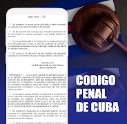 Código Penal de Cuba 海报