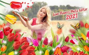 زهرة إطارات الصور - محرر الصور تصوير الشاشة 7