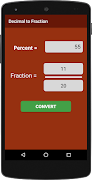 Fraction Math Converter Ekran Görüntüsü 4