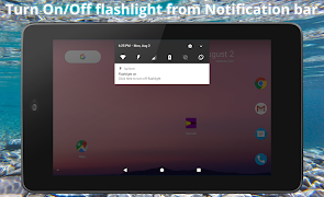 TapTorch –One click Flashlight syot layar 4