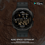 Acro Space1 edtion Watchface スクリーンショット 1
