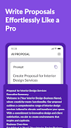 AI Proposal Writer, Generator 스크린샷 2