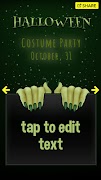 Kartu Undangan Pesta Halloween screenshot 1