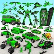 Juegos de robots aéreos Poster